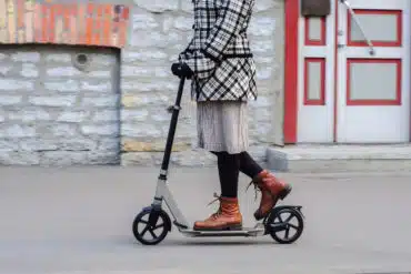 Aller au travail en trottinette