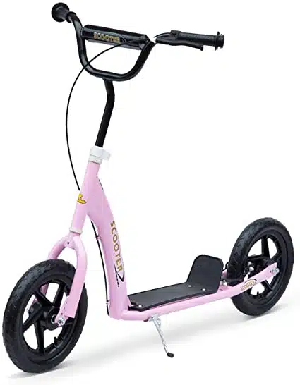 Homcom trottinette patinette enfants à partir de 5 ans