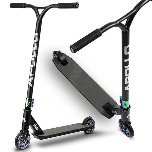 Apollo Trottinette de Stunt Hawk - Trottinette Freestyle pour Enfants et Adultes, Trottinette pour Enfants, Trottinette de Tricks pour garçons et Filles à partir de 6 Ans
